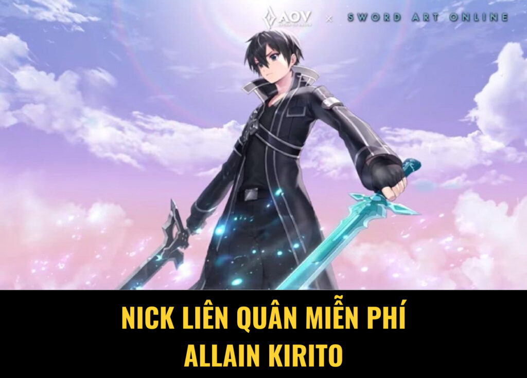 nick liên quân miễn phí allain kỉito